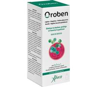 Aboca Oroben Bain de Bouche Contre Les Aphtes Gingivites Et Petites Lésions 150 ml