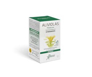 Aboca Reliviolas Physiolax, complément alimentaire, transit intestinal, 100% naturel, 90 comprimés, blanc, 90 unité, 40 grammes