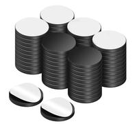 ABOHU 80 Pièces d’Aimants Ronds Adhésifs - Diamètre 20mm, Aimants Souples pour Tableaux Magnétiques, Réfrigérateur et Artisanat