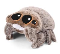 ABOHU Araignée en peluche ultra douce et réaliste de 20 cm avec de grands yeux - Jouet en peluche mignon et sûr pour enfants et adultes