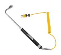 Aboiled -81533B K Type Capteur de surface à angle droit Capteur de température Haute température Thermocouple -50 à 500 ℃