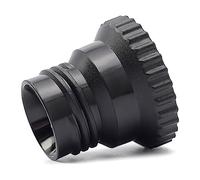 Aboiled Adaptateur de raccordement rapide CO2 en 1 pièce, compatible avec l'eau gazeuse, compatible avec Terra Soda Steam Maker, pour le raccordement rapide d'une bouteille de soda en verre