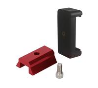Aboiled Adaptateur de smartphone télescopique en métal pour lunette de viseur, base en queue d'aronde, support de montage de téléphone fixe, installation facile, facile à utiliser