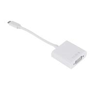 Aboiled Adaptateur USB C vers VGA, type C vers VGA, compatible avec Pro 2016/2017/2018, Air/Pro 2018, livre 2, Chromebook Pixel/Xp