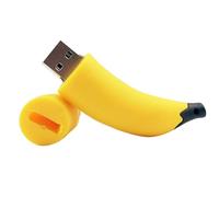 Aboiled Banana Fruit USB 2.0 Flash Drive 64 Go Mignon Pen Drive 64G Cadeau Clé USB Cadeaux pour Enfants