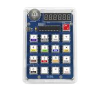 Aboiled Calculatrice DIY pour construire un kit électronique, entraînement MCU, exercices d'expérimentation, projet de soudure DIY avec affichage LED