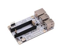 Aboiled Carte d'extension Milk-V Duo - Kit de pièces de rechange de base USB avec port réseau RJ45 pour carte de développement Milk V Duo Linux