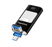 Aboiled Clé USB pour smartphone, lecteur flash pour téléphone, clé USB, lecteur flash 64G pour téléphone/Pad/Android/ordinateur/ordinateur portable/PC