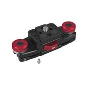 Aboiled Clip de ceinture pour appareil photo, fermeture rapide, support de plaque en V, outil d'interrupteur rapide anti-tremblement pour ceinture d'épaule SLR