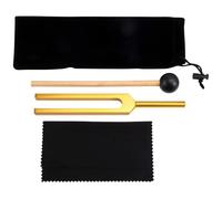 Aboiled Diapason 432 Hz pour thérapie par le son et yoga, 423 Hz Diapason en alliage d'aluminium, doré
