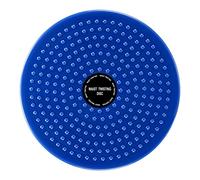 Aboiled Disque de fitness rotatif pour la taille - Planche d'équilibre - Entraînement pour le sport - Plaque de massage magnétique - Taille oscillante - Bleu