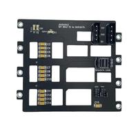 Aboiled Fond de disque dur SFF8643 pour fond de panier de disque dur 4 baies pour serveur de stockage NAS