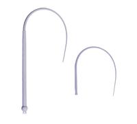 Aboiled Jouet Simulé Queue de Souris pour Chat Appât Drôle Bâton Longue Queue Animal de Compagnie Jouet Interactif Gel de silice Accessoires pour Animaux de Compagnie Chasse au Chaton A