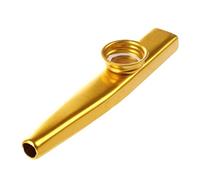 Aboiled Kazoo Flotte en métal - Pratique - Doré