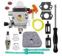 Aboiled Kit carburateur pour tondeuse FS90 FS110 HT101 FS130 FS100 = KM110R KM130 HL100 HT100 FS130R FS87 FS100R HL90