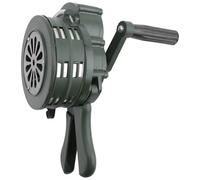 Aboiled Klaxon de sirène d'urgence à manivelle 110 dB actionné manuellement pour avertissement, école, shopping, incendie, attaque aérienne, système d'alarme de sécurité, accessoires