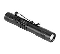 Aboiled Lampe de poche avec stylo à bille Super Small Mini AAA XPE-R3 Lampe de poche LED avec clip ceinture