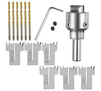 Aboiled Lot de 13 forets à anneau en acier pour la fabrication de bagues et de