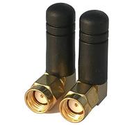 Aboiled Lot de 2 antennes WiFi 3DBi 2,4 GHz Connecteur SMA Bluetooth Antennes sans fil 2,4 G Antenne Externe