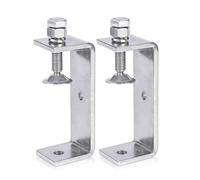 Aboiled Lot de 2 pinces en C haute performance en métal pour travail du bois avec large ouverture de mâchoire (130 mm)