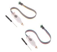 Aboiled Lot de 2 puces Sop8 téléchargement, gravure, écriture, sonde, épingle à ressort, puce Eeprom Flash, câble de brûleur Sop8 208mil 5,8 mm 150 mil 4,4 mm