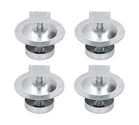 Aboiled Lot de 4 pieds de ruche de protection pour fourmis, base de ruche en acier inoxydable, outil de piège à ruche pour apiculteurs