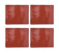 Aboiled Lot de 4 tapis secs en silicone avec film en silicone, insert en silicone antiadhésif, haute température