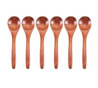 Aboiled Lot de 6 petits sachets de thé en bois pour la cuisson de petites épices, mini miel pour un usage quotidien