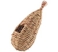 Aboiled Nichoir de jardin pour oiseaux - Hirondelles - Nid d'herbe - Tissé à la main - Pour l'extérieur