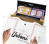 Aboiled Outil d'alignement de la règle pour t-shirt, à mesurer pour l'alignement et le centrage des designs en vinyle
