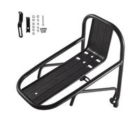 Aboiled Porte-bagages avant pour vélo - Support de panier de vélo - Porte-bagages avant en alliage - Équipement de vélo