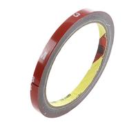 Aboiled Rouleau de ruban adhésif en mousse double face durable pour véhicule voiture, rouge 8 mm x