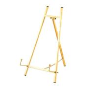 Aboiled Trépied en métal, chevalet de table, chevalet d'art, chevalet pour mariage, pour présenter des images, assiettes, livres, photos, durable, facile à utiliser