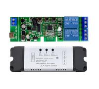 Aboiled Tuya Zigbee Smart Wifi Contrôleur de moteur électrique 2 canaux DC/AC 7-32 V Smart Switch
