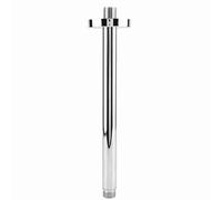 Abondance de la pomme de douche, bras de douche rond le mont de murs extension de douche en acier inoxydable pour la piste de douche de salle de bain fixe (12 pouces)