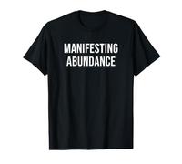 Abondance manifeste T-Shirt Graphique avec Valeur