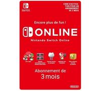 Abonnement Individuel de 3 mois au service Nintendo Switch Online