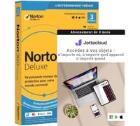 Abonnement Norton 360 Deluxe â 1 an + 3 mois de stockage cloud