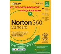 Abonnement Norton 360 Standard 2024 - 1 Appareil - 10 Go Cloud - ESD - 1 An - PC Mac Android