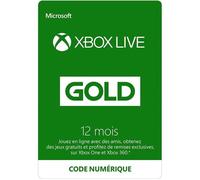 Abonnement Xbox Live Gold 12 mois / Version dématérialisée