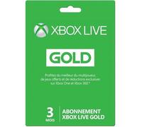 Abonnement Xbox Live Gold 3 mois