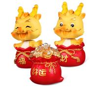 ABOOFAN 1 Dragon Chinois Decoration Display Figurines de Dragon du Chinois Figurines de Mini-s Ornement du Nouvel an s décoration de Figurine de du