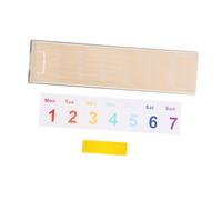 ABOOFAN 1 Ensemble Pilulier Portatif Organisateur De Supplément Quotidien Organisateur De Pilules De Médecine Pilulier Hebdomadaire Pilulier Esthétique Beige Plastique