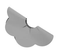 ABOOFAN 1 Pc anti-huile drain robinet protecteurs couvercle anti eclaboussure plaque anti projection coussin de protection pour poêle couvercle de protection fibres de verre Grey