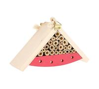 ABOOFAN 1 Pièce Maison à Insectes Refuge pour Pollinisateurs Décoration de Jardin de Suspension Améliorez Productivité