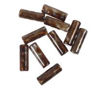 ABOOFAN 10 Boutons Décoratifs en Résine à Bascule pour Manteau Style Imitation Corne Motif Café Lot de 10 Pièces Accessoires pour Vêtements D’Extérieur Fermeture Vintage Polyvalente