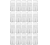 ABOOFAN 10 Ensembles de Loquets à Moraillon Transparente Serrure en Pc Mini Boucles de Verrouillage Facile à Installer pour Boîtes à Bijoux et Meubles Vintage Accessoires de Sécurité