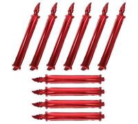 ABOOFAN 10 Pièces Bâtons Gonflables Forme de Bougie Lot de Accessoires de Fête pour Événements et Célébrations Créez une Festive et Encouragez Esprit Équipe