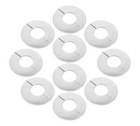 ABOOFAN 10 Pièces Cache Décoratif Auto-adhésif pour Tête de Lance Incendie Acier Inoxydable Finition Résistante et Installation Facile sans Démontage