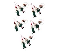 ABOOFAN 10 Pièces Décoration Elf Angel Poupée De Fée De Noël Ornements Suspendus De Sapin De Noël Pendentif Chiffon